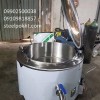 دیگ استیل شیر دار صنعتی