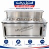 کانتر گرم رستورانی استیل | برقی یا گازی