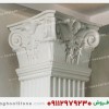 سرستون و بدنه ستون نمای رومی