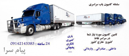 خدمات حمل و نقل یخچالی جوان
