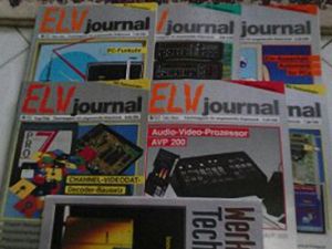 مجلات E L V آلماني الكترونيك كاربردي با DVD مدارات