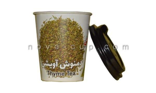 لیوان کاغذی دمنوش دار