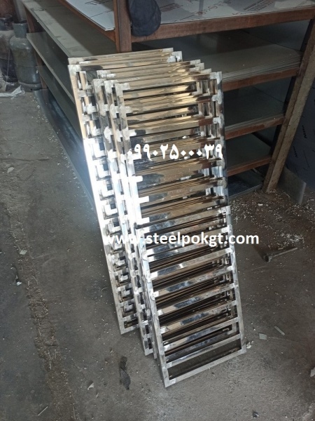 نرده آبرو استیل
