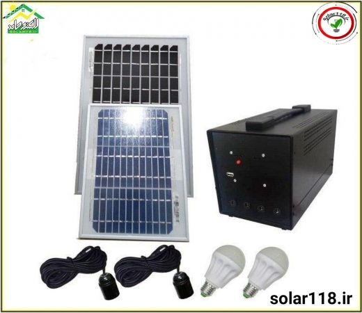 پک خورشیدی سیار (مخصوص روشنایی- شارژر موبایل)
