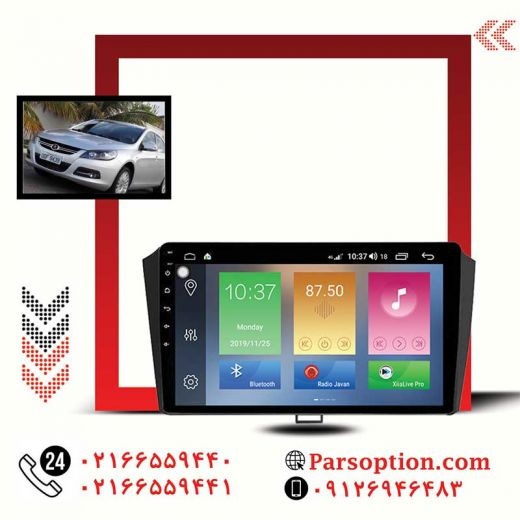 مانیتور اندروید جک j5  با امکان نصب برنامه