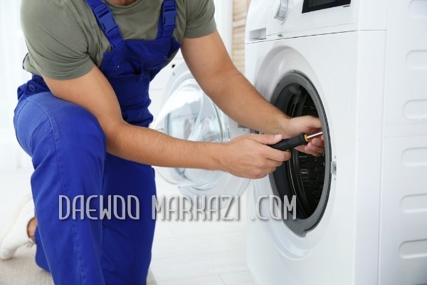 تعمیر ماشین لباسشویی دوو با گارانتی 12 ماهه