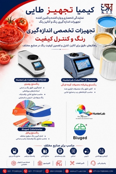 راهکاری دقیق برای اندازه‌گیری و کنترل کیفیت رنگ