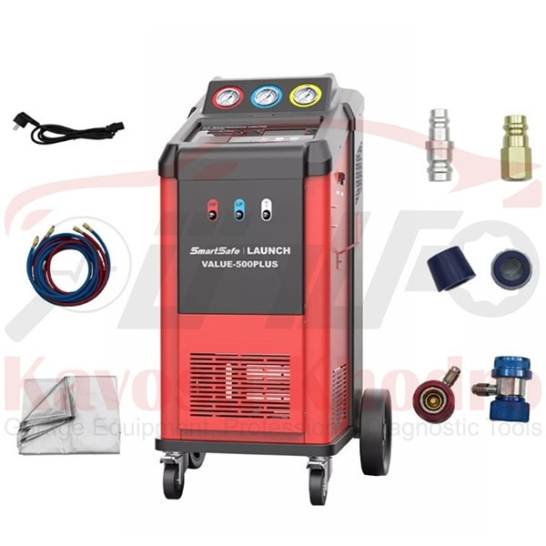 دستگاه تمام اتومات شارژ و گاز کولر مدل Lauch+500