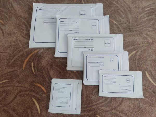 پاکت پستی متالایز ، حبابدار و فلایر